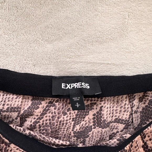 Express Python Print Midi Skirt Size Small - Picture 3 of 4